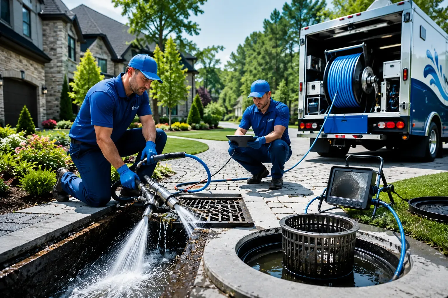 Local outdoor drain cleaning professionals in Brooklyn Park, MN